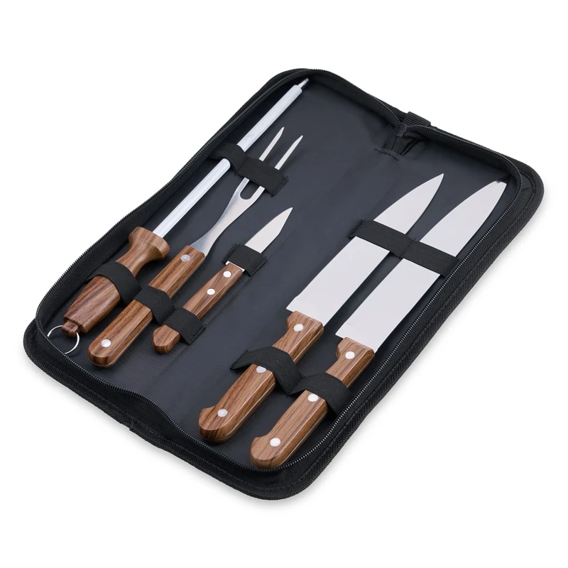 Kit de facas para churrasco personalizado Kit de facas para churrasco personalizado