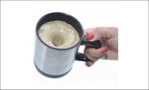 CN 12 - Caneca em inox com mixer 400 ml