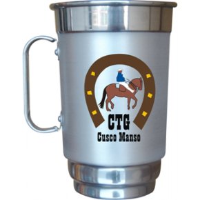 101 D - Caneca em alumínio térmico 500 ml